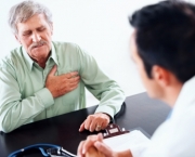 Heart related - Senior man at a routine medical checkup